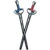 Liontouch - 2 Spade da Scherma Blu/Rosso | per Ragazzi/e da 3 + | Giocattolo in Gommapiuma Design Realistico | Introduzione Sicura e Divertente alla Scherma e Arma da Pratica per Giovani Schermidori