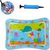 Generico Tappetino da gioco per gatti con sensore d'acqua spesso, tappetino rinfrescante per cani e gatti, letto ad acqua in PVC morbido e fresco, tappetino interattivo per interni (H)