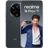 realme 14 Pro+ 5G Smartphone 8+256GB, Grigio Camoscio, Schermo 6.83 pollici, Refresco a 120Hz, Ricarica Rapida 80W, Batteria 5260mAh, Fotocamera da 108MP, Qualcomm Snapdragon 7s Gen 3, IP69
