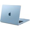 MOSISO Cover Compatibile con MacBook Air 15 Custodia M5 M4 M3 M2 2026 2025-2023 A3448 A3241 A3114 A2941 con Touch ID, Cover per Macbook Air 15 Pollici M5 M4 M3 M2 Case, Celeste