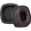 SOULWIT Ricambio Cuscinetti per Marshall Major I/II/III/IV wireless/cablate Cuffie, per Marshall Major 1/2/3/4 Cuffie, Padiglioni Auricolari con Pelle Proteica Più Morbida