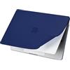 MOSISO Custodia Compatibile con MacBook Air 13 Cover M5 M4 M3 M2 2026-2022 A3449 A3240 A3113 A2681, Antiurto Anti-impronta Graffio Resistente PP Opaco Morbido Case per MacBook Air 13,6'', Blu Foschia