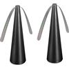 IGTOPS Aeratore per mosche e mosche, repellente per mosche, ventilatore portatile da tavolo (2 pezzi, nero)
