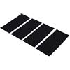 Yosoo Health Gear Spugna Filtro Carboni Attivi, 4 Lettiera Filtri Lettiera Gatto, Spugna di Ricambio per Il Purificatore d'Aria Totale di/BAP, Tagliabile 9,57 x 4,13 in