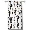 MYSOMY Asciugamano da cucina con film di fiction, regalo per danza, regalo di Mia Wallace, asciugamano per danza (blackwhite dance UK)