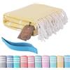 Hoqque Telo Mare Asciugamani Teli da Spiaggia Asciugamano Cotone Grande Antisabbia 180x90 Grandi xxl Accessori Uomo Donna Beach Towel Leggero per Piscina Bagno Regalo Travel Regali