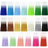 BOUBONI 100 nappe per segnalibri, 20 colori, morbide e setose, fatte a mano, mini nappe per la creazione di gioielli con passanti per fai da te, accessori artigianali, decorazioni per abiti