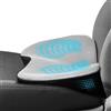 WODHMIEY Cuscino del Sedile in Memory Foam, Cuscino di Supporto per Sedile Auto,Leggero Ed Ergonomico Ideale per Sedia Ufficio o Lunghi Viaggi in Auto (Grigio)
