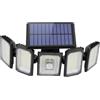 ZEMBSOYA 300 LED per esterni con sensore di movimento, lampada solare da giardino con angolo di illuminazione di 270°, luci solari senza fili per esterni con illuminazione automatica al buio, impermeabile IP65