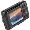 Qcwwy Mini Videocamera Digitale HD con Zoom 16X per Esterni 720P 30FPS Sensore Superiore Foto da 16 MP Videocamera Facile da Usare per gli Appassionati di attività All'aperto (BLACK)