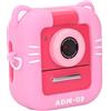 Bewinner Fotocamera a Stampa Istantanea per Bambini, Fotocamera Digitale da 48 MP 1920 X 1080P con Schermo da 2,4 Pollici, Fotocamera Digitale per Bambini con Stampa Termica per Foto e