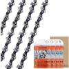 Savior 4 x Catene per Motosega Adatte a Barre da 10cm 1.1 mm .325 26 Maglie Semi-Chisel Compatibili con Makita 1910V6-4 Makita DUC101Z, UC100D