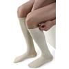 SPIKENERGY Calzini Donna Uomo Alti Terapeutici Simile a Calze Compressione Graduata - Elettro Magnetoterapia, Calze Elastiche Per Vene Varicose, Dispositivo Medico Detraibile - Made In Italy