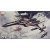 Hasegawa Macross Zero scala 1/72 SV-51γ con kit modello in plastica Twin Boos...