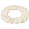 YUYTE 20 Pezzi Scrubber Esfoliante Corpo in Spugna di Luffa Naturale, Detergente Viso Naturale Scrub Corpo e Viso Cura del Corpo per Bagno SPA Doccia, Pennello Struccante