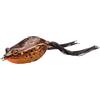 Savage Gear Hop Walker Frog - esca topwater premium per pescatori di predatori, design senza erbacce e amo ultra-affilato per la pesca in ambienti con copertura pesante Green Leopard 5,5cm