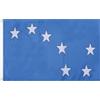 AZ FLAG Bandiera Irlanda Starry Plough blue 90x60 cm 2 Occhielli | Uso interno ed esterno bandiera decorativa inglese Ireland Starry Plough Blue doppie cuciture e bordi rinforzati