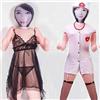 Generico Bambola Gonfiabile Donna, Bambola Gonfiabile per Addio al Celibato, Sexy Gadget, Bambola Scherzo per Adulti e Compleanno 155 cm