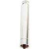 Yosoo Health Gear Tubo di Prolunga per Doccia da 4 Pollici G1/2, Tubo Tondo in Acciaio Inossidabile Placcato in Cromo Prolunga per Testa Portatile per Tubo Accessorio da Bagno