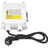 Garosa Scatola di Controllo per Pompe Sommerse Pozzi Profondi, 370W, 20uf, con Protezione Termica e Condensatore, Materiale ABS e Rame, Spina UE