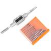 Hililand 11 pezzi Mini Screw Tap Set attrezzi per filettatura, strumenti per filettatura, strumenti per avvitare, accessori per il taglio di orologi e orologi polso.