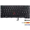 LIAN MO Tastiera retroilluminata per notebook Lenovo Thinkpad T440 T440P T440S T450 T460 E431 E440 L450 L470 T431S