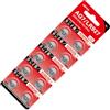 Kelisdi 10 batterie a bottone AG7 LR57 LR927 395 SR927W SR57 SR927 V399 D399 GP399 SR927PW SR327W 395/399 adatte per orologio