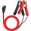 HuaLiSiJi Cavo SAE Batteria Coccodrillo12V 24V SAE a Cavo Coccodrillo 14AWG,Collegamento Rrapido della Spina SAE,Cavo di Ricarica per Auto e Moto (3 m)