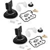 Tbest Kit di riparazione carburatore, 2 set Kit di ricostruzione carburatore carburatore Accessori adatti sostituzione per TDM 850 / TDM 850N / XTZ 750H / XTZ 750R