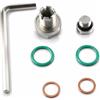 Cerlingwee Set di Tappi di Scarico Dell'olio Set di Riparazione per Tappi di Scarico Dell'olio Autofilettanti in Acciaio Inossidabile, Kit di Riparazione per Tappi di Scarico Dell'olio