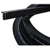 Dioche 5,24 Piedi (160 cm) Guarnizione per Parabrezza Striscia di Tenuta in Gomma per Sverniciatura Guarnizione per Parabrezza per Auto per Parabrezza Anteriore Anteriore Auto, Tetto