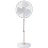 VINCO Ventilatore A Piantana Bianco Base Tonda Diametro 40 Cm 45 W 165 Cm 70708