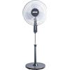 Zephir, Ventilatore a piantana, Oscillazione laterale automatica, 3 velocità, pala 40cm, Altezza regolabile max.133cm, Finiture lucide, Silenzioso, Potenza 45W