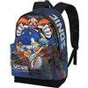 KARACTERMANIA Sonic The Hedgehog - SEGA -Sonic Checkpoint-Zaino HS FAN 2.0, Blu, 30 x 41 cm, Capacità 22 L