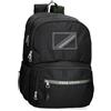 Pepe Jeans Alton Zaino scuola adattabile a carrello nero 33 x 46 x 15 cm Poliestere 22,77 L by Joumma Bags, Nero, Zaino scuola adattabile a carrello