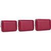 GALPADA Porta Carte Magnetico Da 3 Pezzi Porta Carte Compatto Da 12 Slot Per Portafoglio