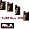 yamaha KIT OLIO YAMALUBE FS 10W40 TMAX T-MAX 500 530 da 2001 a 2019 100% SINTETICO