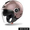 Airoh CASCO JET AIROH HELIOS COLOR METALLIC ROSE ORIGINALE