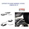 yamaha SUPPORTI PER BORSE MORBIDE LATERALI YAMAHA MT-07 STAFFE MT07 DAL 2014 AL 2018
