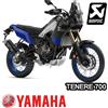 AKRAPOVIC YAMAHA TENERE 700 SCARICO SLIP ON AKRAPOVIC ORIGINALE IN TITANIO