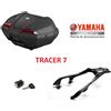 YAMAHA KIT PORTAPACCHI + BAULE 45L ORIGINALE YAMAHA TRACER 700 7 2022 2024