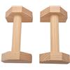 ZEELYDE 1 coppia parallele Calisthenics Handstand Bar in legno Fitness Esercizio Strumenti Gear -Ups doppia asta stand