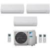 Daikin CLIMATIZZATORE CONDIZIONATORE DAIKIN TRIAL SPLIT INVERTER SERIE SENSIRA 9000+12000+12000 CON 3MXF52A R-32 WI-FI OPTIONAL 9+12+12
