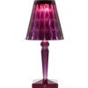 Kartell - Lampada da tavolo Battery - Viola - PMMA - Designer Ferruccio Laviani