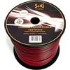 SeKi Cavo per altoparlante, 2 x 1,50 mm2, 100 m, rosso/nero, CCA