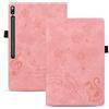 TEDTIKJT Tablet Custodia per Samsung Galaxy Tab S9 Ultra/Tab S8 Ultra 14.6 Pollici 2023/2022 (SM-X910/X916B/X900/X906) Cover Pelle PU Flip Tasca Protezione Supporto Case, Rosa Gatto
