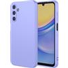 TEYYOS Cover per Samsung Galaxy A16 5G/4G, Morbida Silicone Liquido Morbido Case Caso, Tre Strati Antiurto Premium Proteggere Custodia, Viola