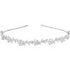 WhaleO Accessori Capelli Sposa Fermaglio Capelli Donna Elegante Coroncina Principessa Cerchietto Capelli Donna Decorazioni Capelli Sposa Adatti per Matrimoni, Balli, Feste, Attività Quotidiane