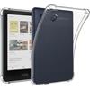 DMLuna Clear Cover Compatibile con Kobo Clara Colour/Clara BW (2024)/Clara 2E (2022), Custodia Morbida Antiurto in TPU, Bumper Protettivo Sottile - Trasparente, Clear