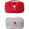 Cerioll Mini Borsa Di Pronto Soccorso, Mini Kit Di Pronto Soccorso Portatile, Borsa Di Pronto Soccorso, 2 Pcs Borsa Di Stoccaggio Della Medicina, Kit Di Primo Soccorso Vuota, Borsa Di Pronto Soccorso Compatta